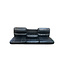 72" Black Jackknife with Light up Cupholders