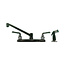 8" Chrome Faucet with Sprayer