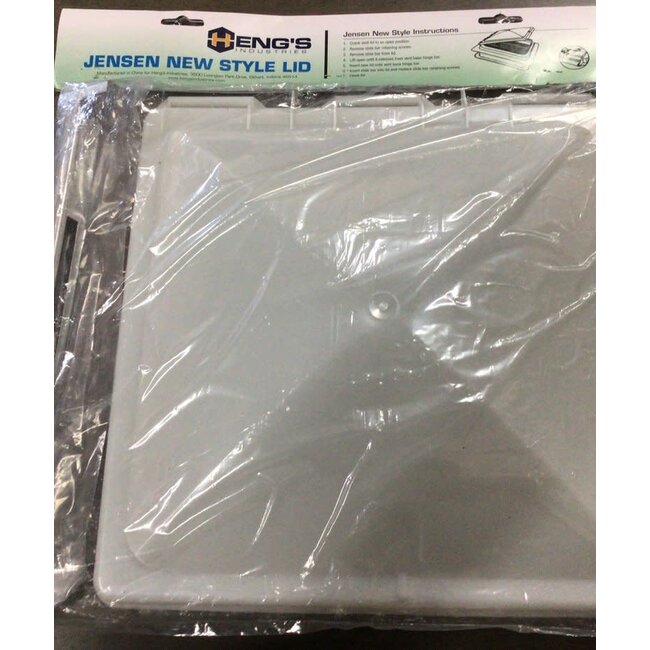 RV Vent Cover Replacement - Jensen - White