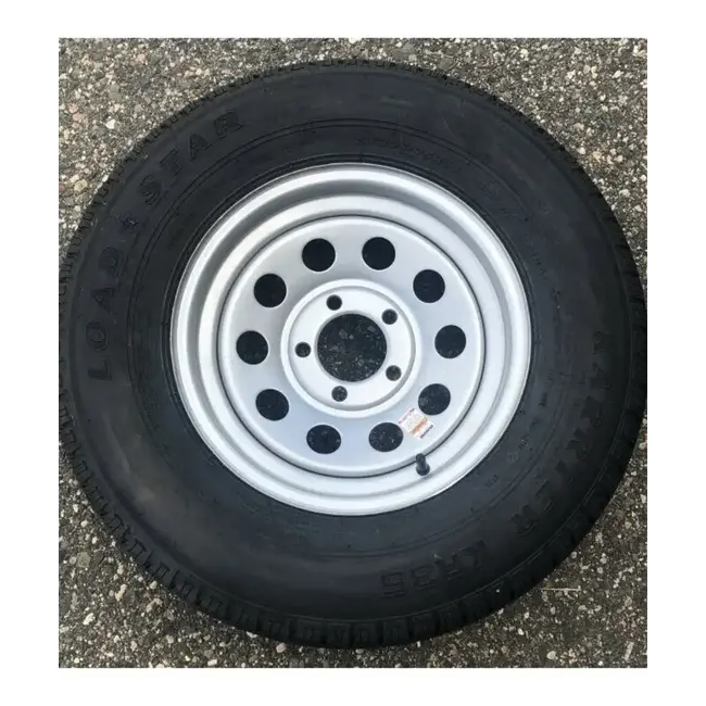 ST205/75R14 C/5H MOD Silver KR (Load Range C) Wheel