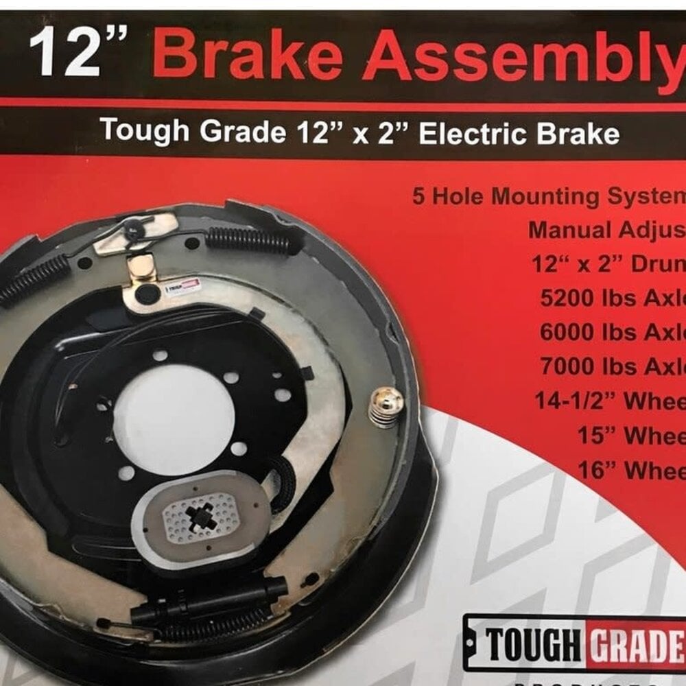 12X2 Electric Brake Assembly Left