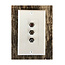 RCA Wall Plate, Red/Yellow/White
