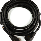 25’ Black 10/3 30 Amp RV Extension Cord