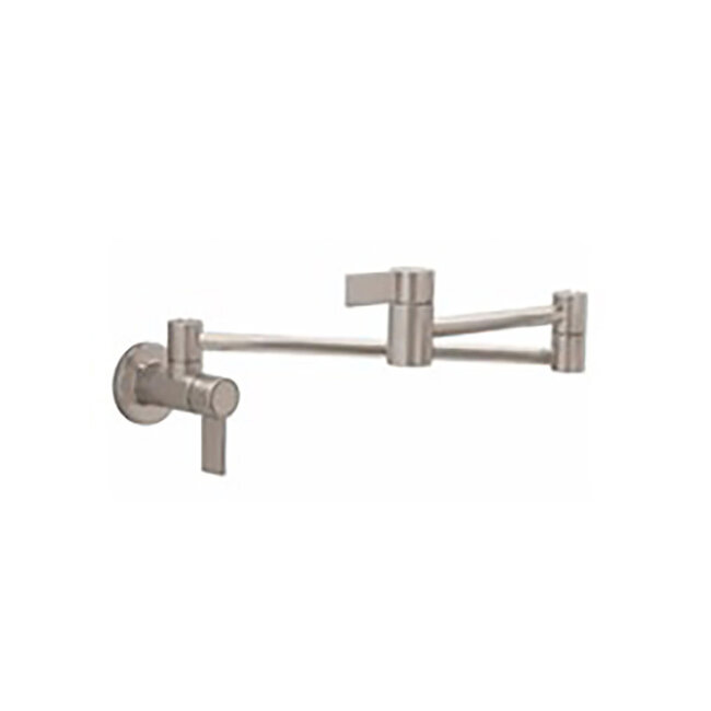 Wall Mounted Pot Filler Articulating Faucet