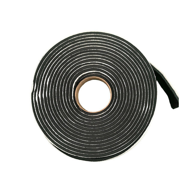 P2000B 3/16" X 3/4" X 20' Black Butyl Tape