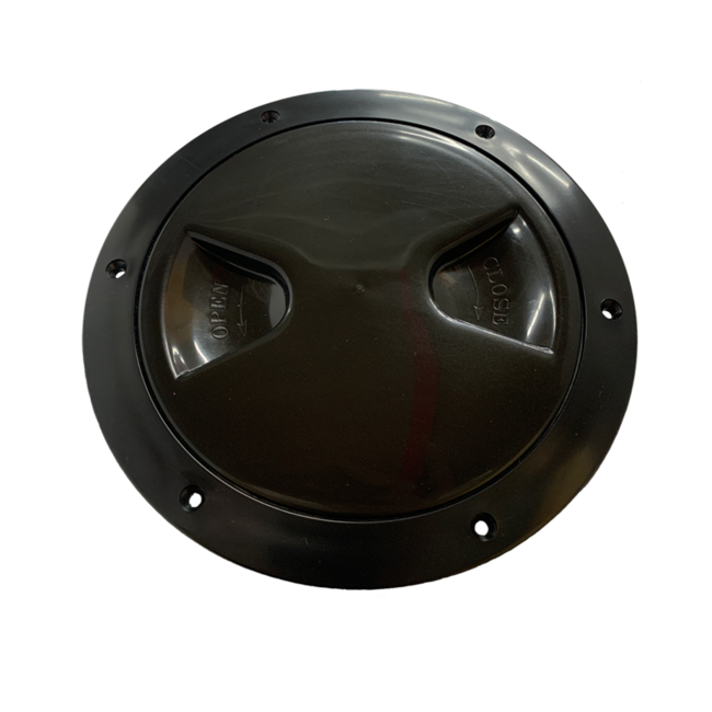 6" Black Access Hole Cover