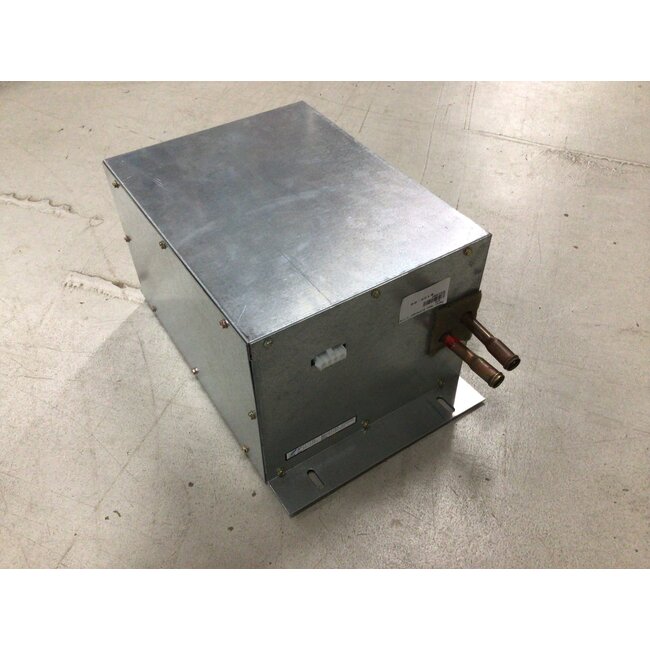 Metal Heat Exchanger with Flap