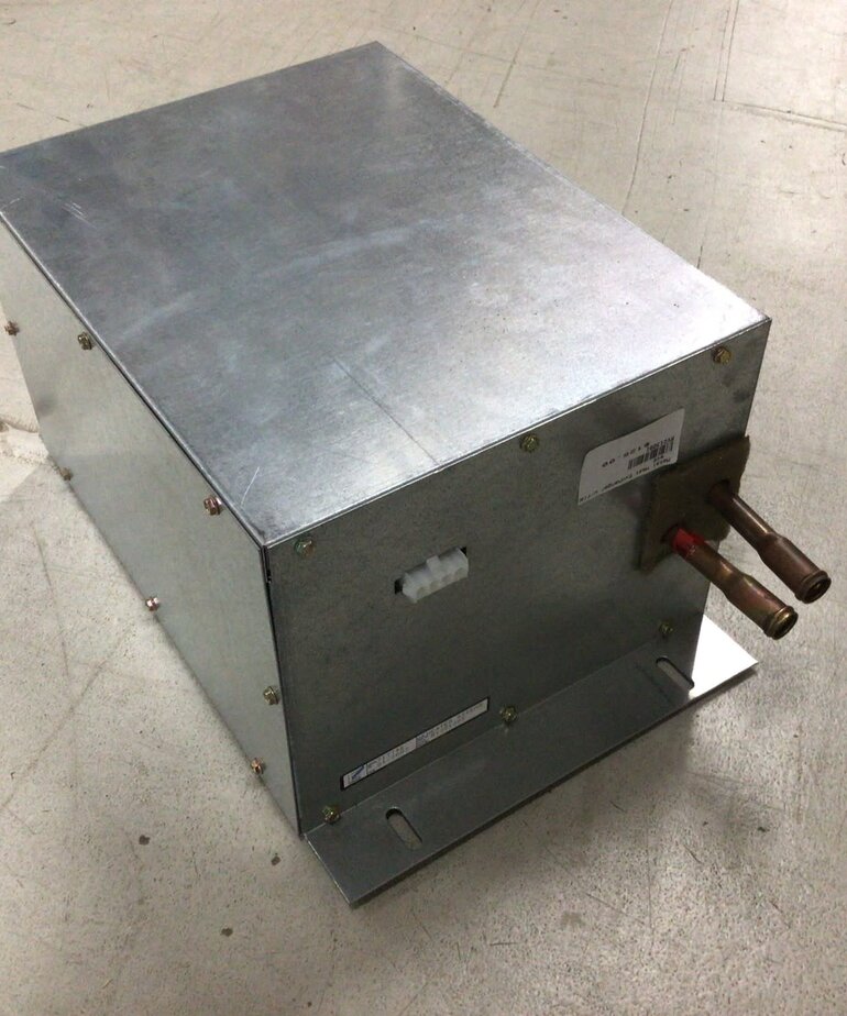 Metal Heat Exchanger with Flap