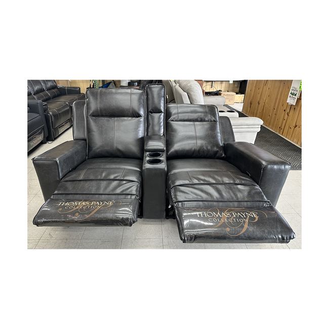 65" Coleman Brindle Wall Hugger Theater Seating Set