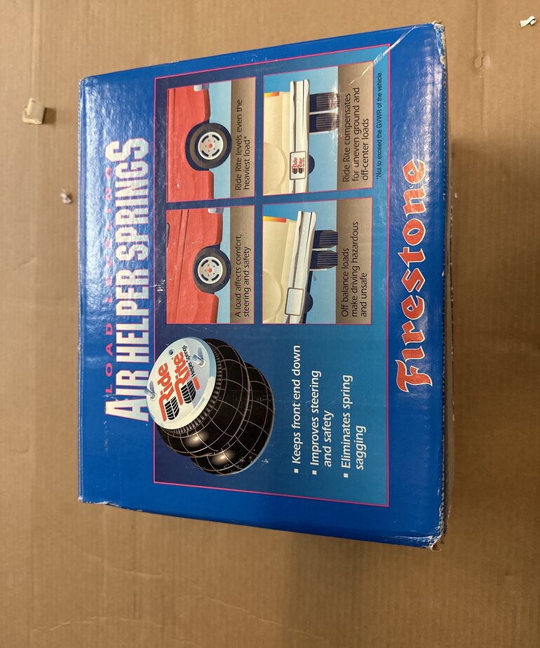Firestone RideRite Air Helper Spring Kits 0830 Pleasure Land RV