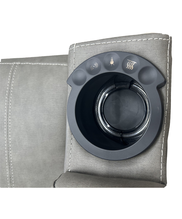 55" Levi Pebble Wall Hugger Theater Seating with Heat, Massage, LED