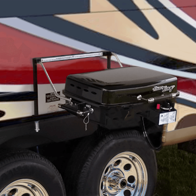 Flame King RV Mounted Gas Grill