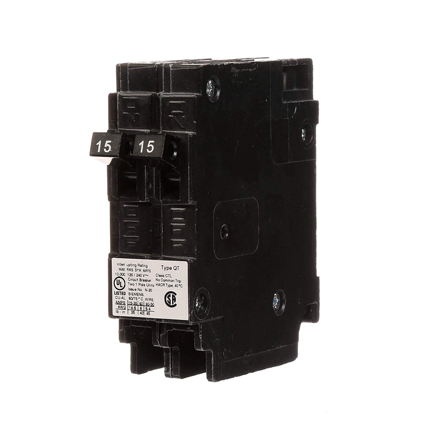 SIEMEN 15AMP TWIN BREAKER Q1515 - PleasureLand RV Wholesale
