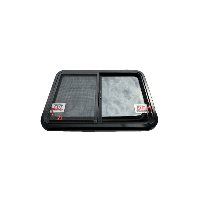 36"x22" Lippert Sliding Emergency Window with Trim Ring
