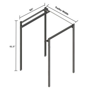 63" Happijac Electric Bed Lift