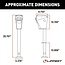 Electric Tongue Jack - Lippert 3500 Lb.