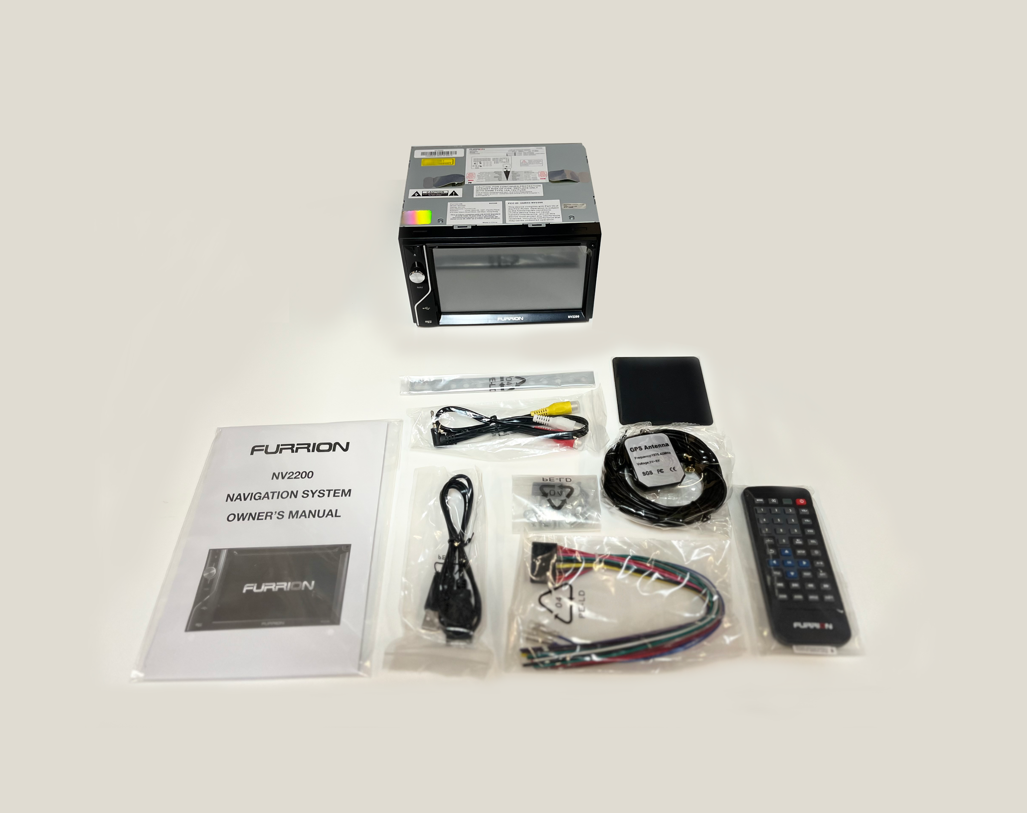 Furrion NV2200 Double DIN Touchscreen Stereo Pleasure Land RV Surplus