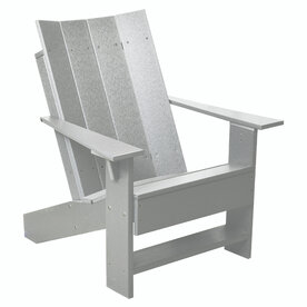 Contemporary Adirondack Chair - Light Gray