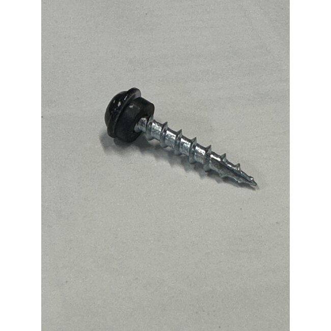8X1 Black Screw w/Washer