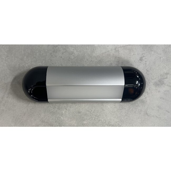 8" Vista Porch Light Mill/Black