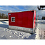 7x12 Freedom Skid House  Red
