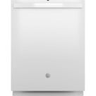 GE - Top Control Built In Dishwasher with Sanitize Cycle and Dry Boost, 52 dBA - White