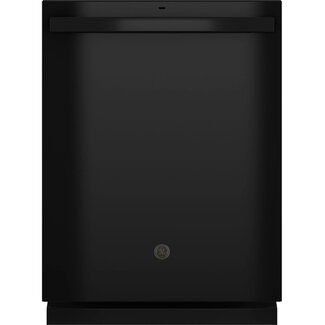 GE - Top Control Built-In Dishwasher with 3rd Rack, Dry Boost, 50 dBa - Black