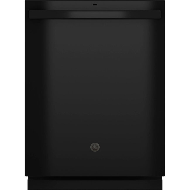 GE - Top Control Built-In Dishwasher with 3rd Rack, Dry Boost, 50 dBa - Black
