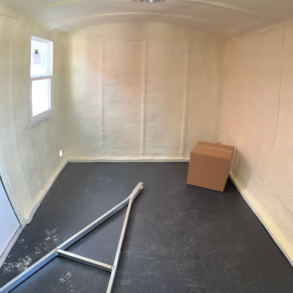8x12 Aluma Lite Skid House Charcoal