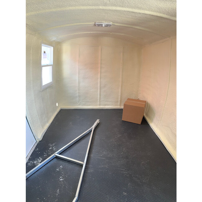 8x12 Aluma Lite Skid House Charcoal