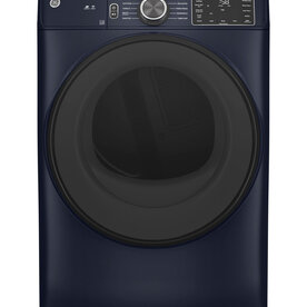 GE - 7.8 Cu. Ft. Smart Electric Dryer with Sanitize Cycle - Sapphire Blue