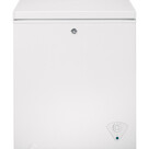 GE® 5.1 Cu. Ft. Manual Defrost Chest Freezer - White