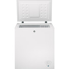 GE® 5.1 Cu. Ft. Manual Defrost Chest Freezer - White