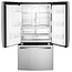 GE - 25.6 Cu. Ft. French Door Refrigerator - Stainless Steel