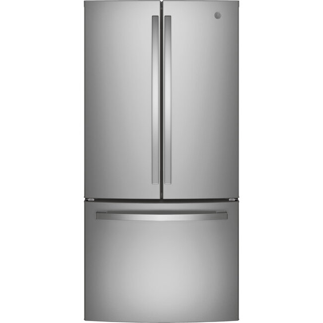 GE - 24.7 cu. ft. French Door Refrigerator in Fingerprint Resistant Stainless Steel, ENERGY STAR