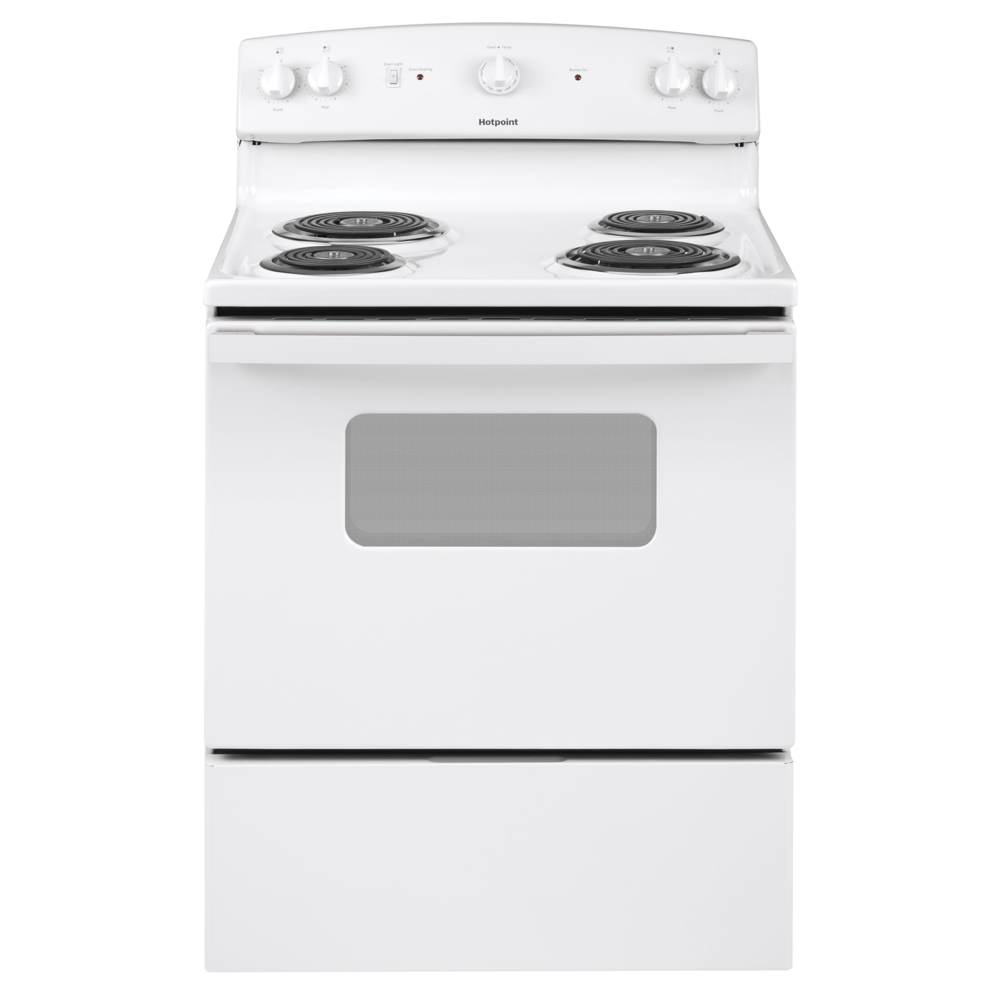 Hotpoint® 30" Free-Standing Electric Range - White