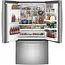 GE Profile - 27.7 Cu. Ft. French-Door Refrigerator with Hands-Free AutoFill - Stainless Steel