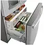 GE Profile - 27.7 Cu. Ft. French-Door Refrigerator with Hands-Free AutoFill - Stainless Steel