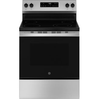 GE® 30" Free-Standing Electric Range - Stainless Steel