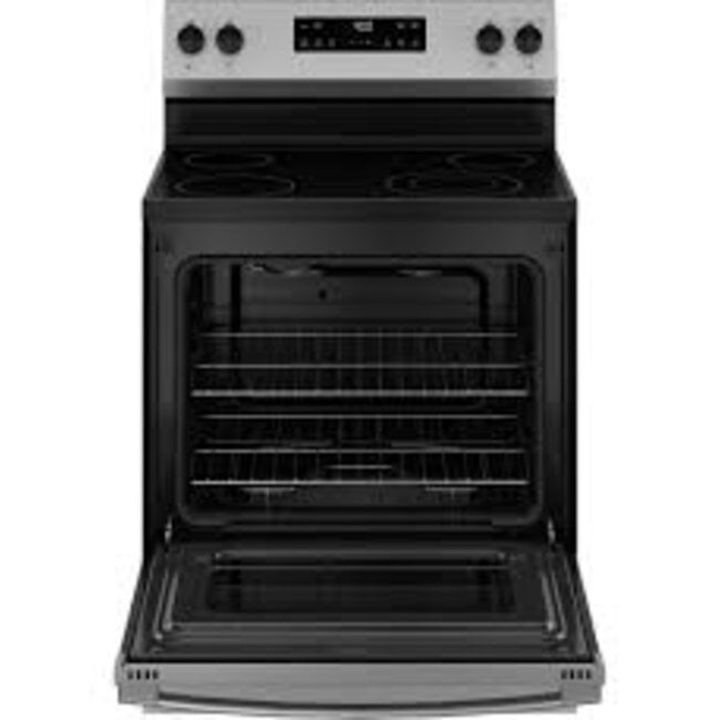 GE® 30" Free-Standing Electric Range - Stainless Steel