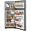 GE - 17.5 Cu. Ft. Top-Freezer Refrigerator - Stainless Steel