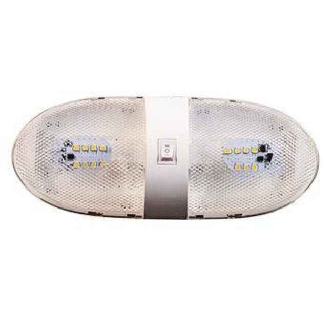 Light Downlight Double Parhelic w/spot Clear 8 LED