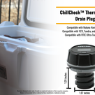 ChillCheck™ Thermometer Drain Plug