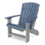 Heritage Adirondack Chair - Patriot Blue with Light Gray