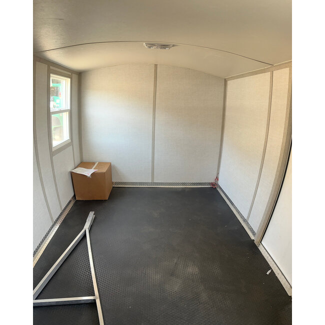 8x12 Aluma Lite Skid House Finished