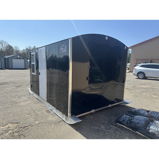 8x12 Aluma Lite Skid House Finished