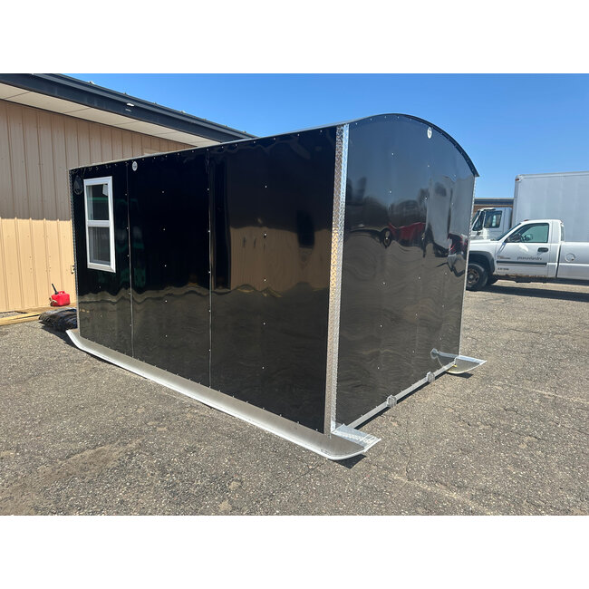 8x12 Aluma Lite Skid House Finished