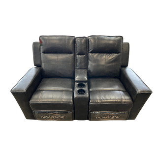 Thomas Payne 65" Coleman Brindle Wall Hugger Theater Seating Set