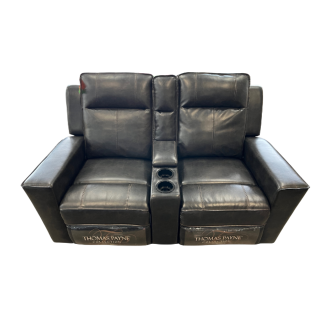 65" Coleman Brindle Wall Hugger Theater Seating Set