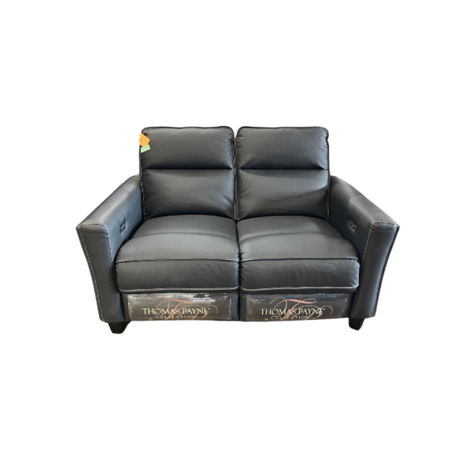 58" Kolva Black Powered Thomas Payne Theater Seating